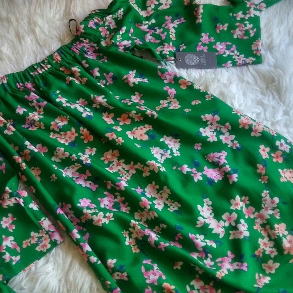 Vince Camuto Floral off the shoulder dress Size 10 - Picture 4 of 7